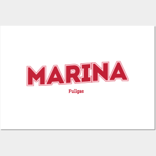 Marina Posters and Art